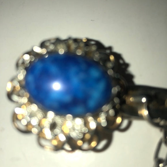 Vintage blue key finder clip, used to help find your keys, clips to your keys - Picture 2 of 6